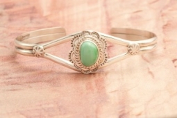 Native American Jewelry Genuine Royston Turquoise Bracelet